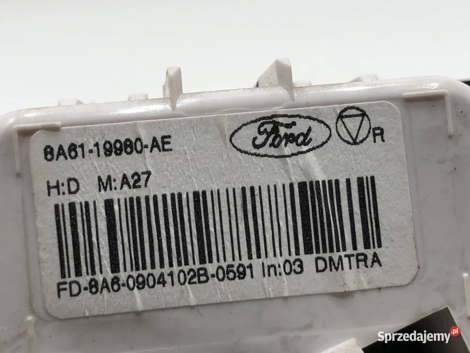 PANEL STEROWANIA NAWIEWU FORD FIESTA MK7