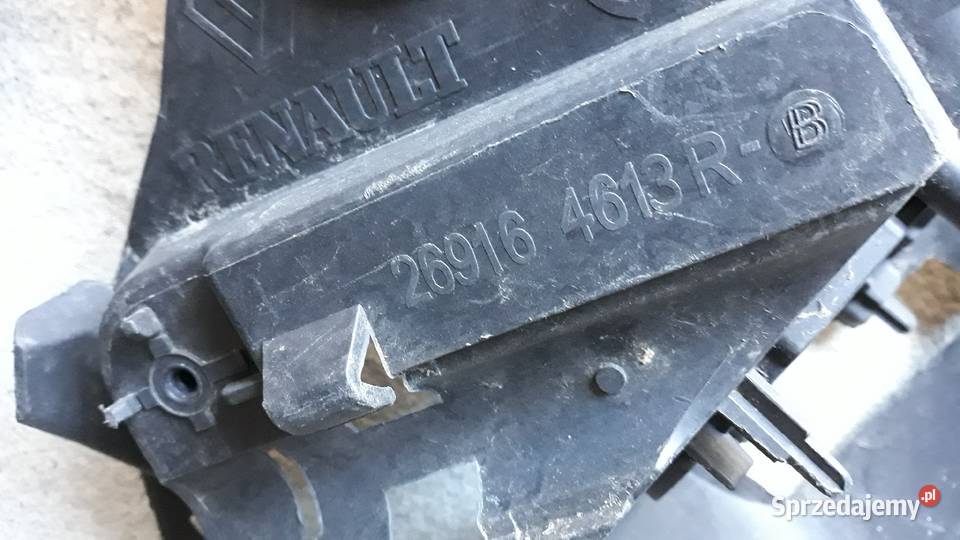 RENAULT SCENIC 3 III ŚLIZG ZDERZAKA LEWY PRZÓD wielkopolskie Zatom Stary