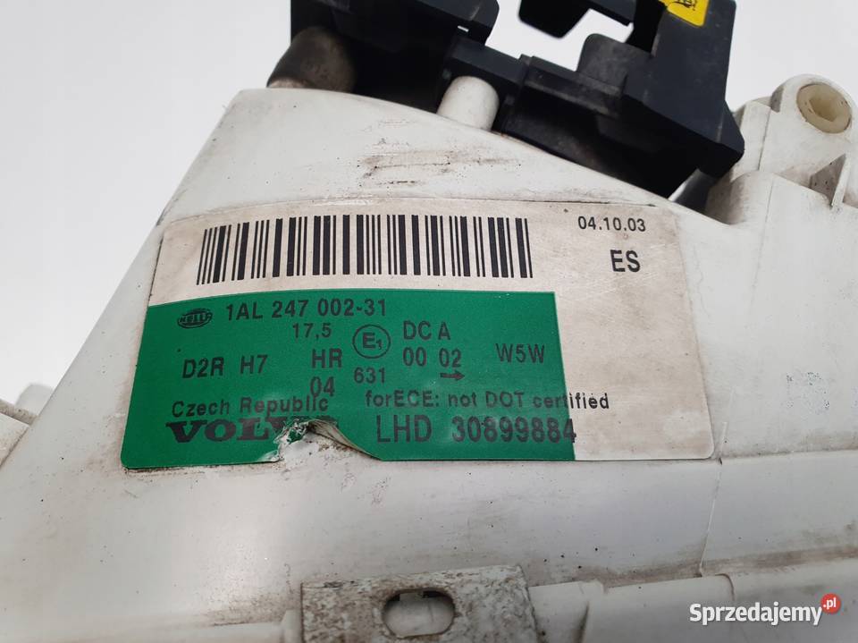 LAMPA Volvo S40 I V40 I lift Xenon LEWY PRZÓD Rudka