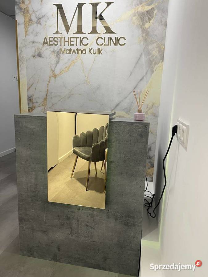 Lada recepcyjna Recepcja Beauty Gold Glamour sprzedam