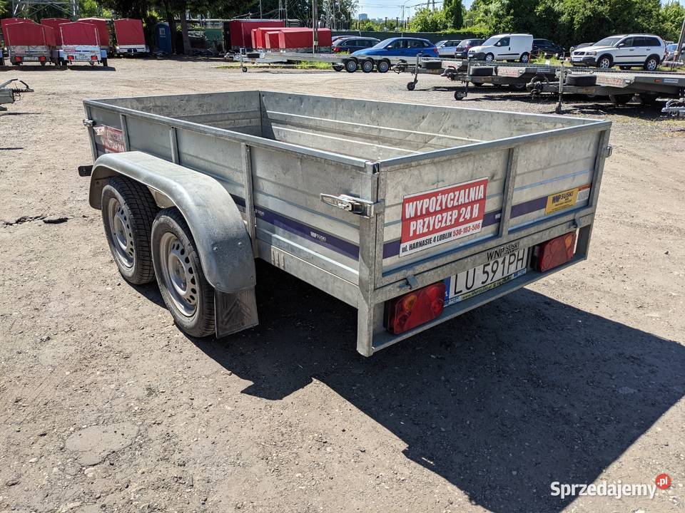 Używana przyczepa SUSKI TEMARED RYDWAN 265x125 Burtowe i plandeki Lublin