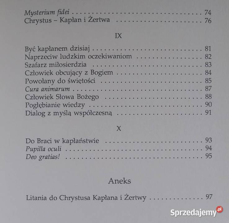 Dar i Tajemnica Jan Paweł II miękka pomorskie Gdańsk