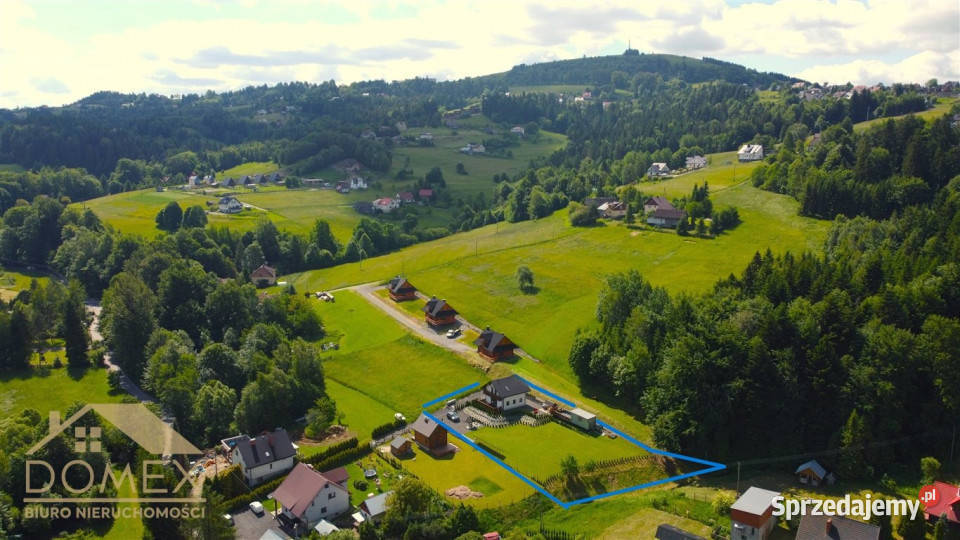 Dom wolnostojący 120m2 Koniaków utwardzona śląskie