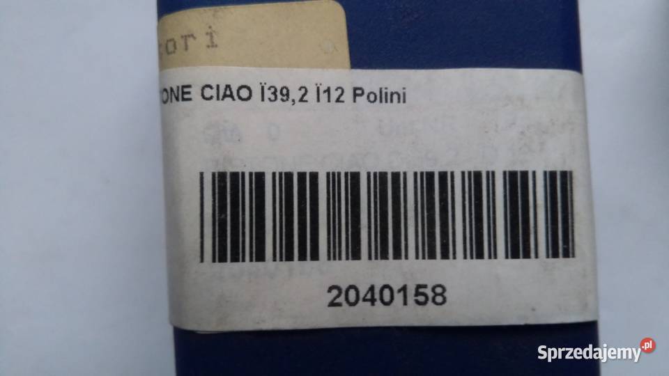 Tłok Polini 392 mm PIAGGIO CIAO SI BOSS BRAVO Bielsk Podlaski sprzedam