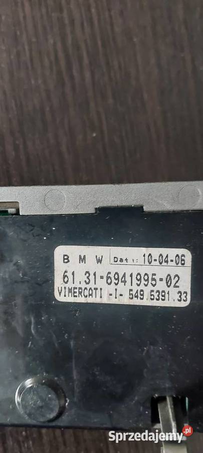 Przełącznik włącznik świateł BMW 7 E65 LIFT Szczecin
