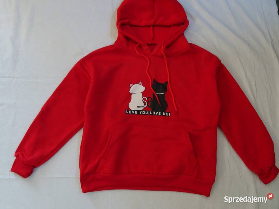 Bluza ciepła koty NOWA 34 36 małopolskie Nowy Sącz sprzedam