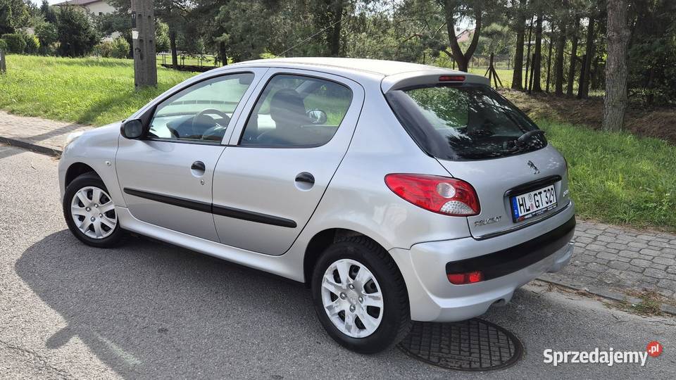 PEUGEOT 206 11B OPŁACONY Z NIEMIEC KLIMA benzyna
