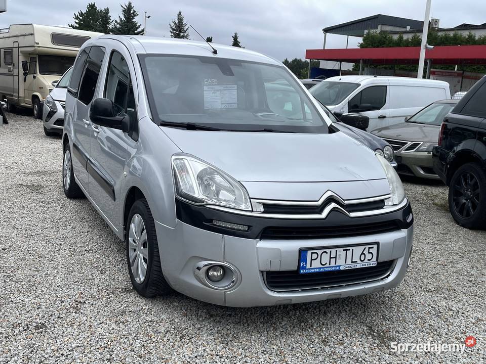 Citroen Berlingo 16 HDI115 zarejestrowany gotowy VAT marża Chodzież
