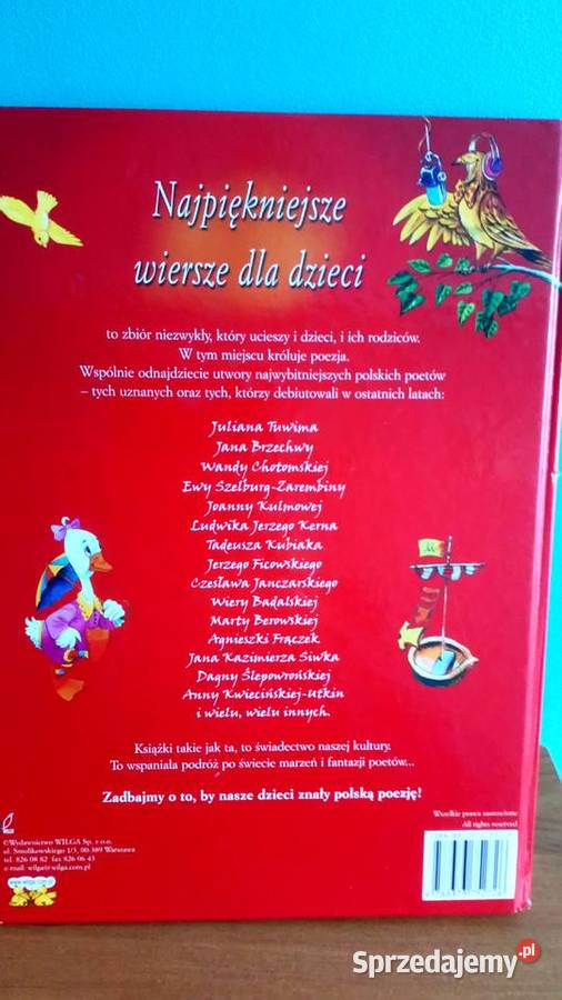 Najpiękniejsze wiersze dzieci Wrocław sprzedam
