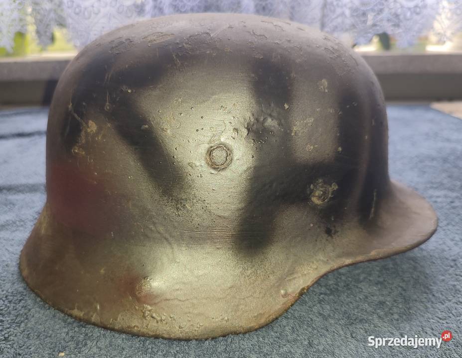 Hełm niemiecki M 35 Warszawa