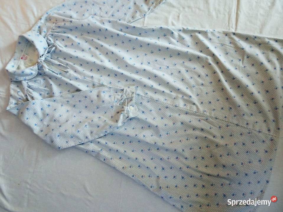 Koszula nocna flanelowa OSP vintage 40 42