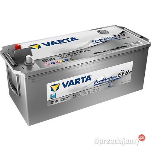Akumulator 190Ah 1050A Varta Promotive EFB B90 ciężarowe Łódź