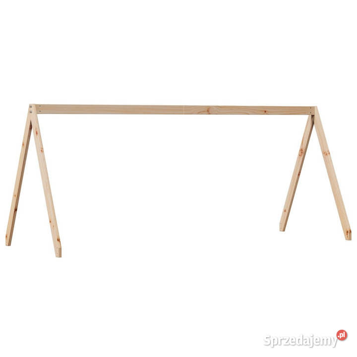 Daszek do łóżka dziecięcego 209x955x88 drewno Warszawa