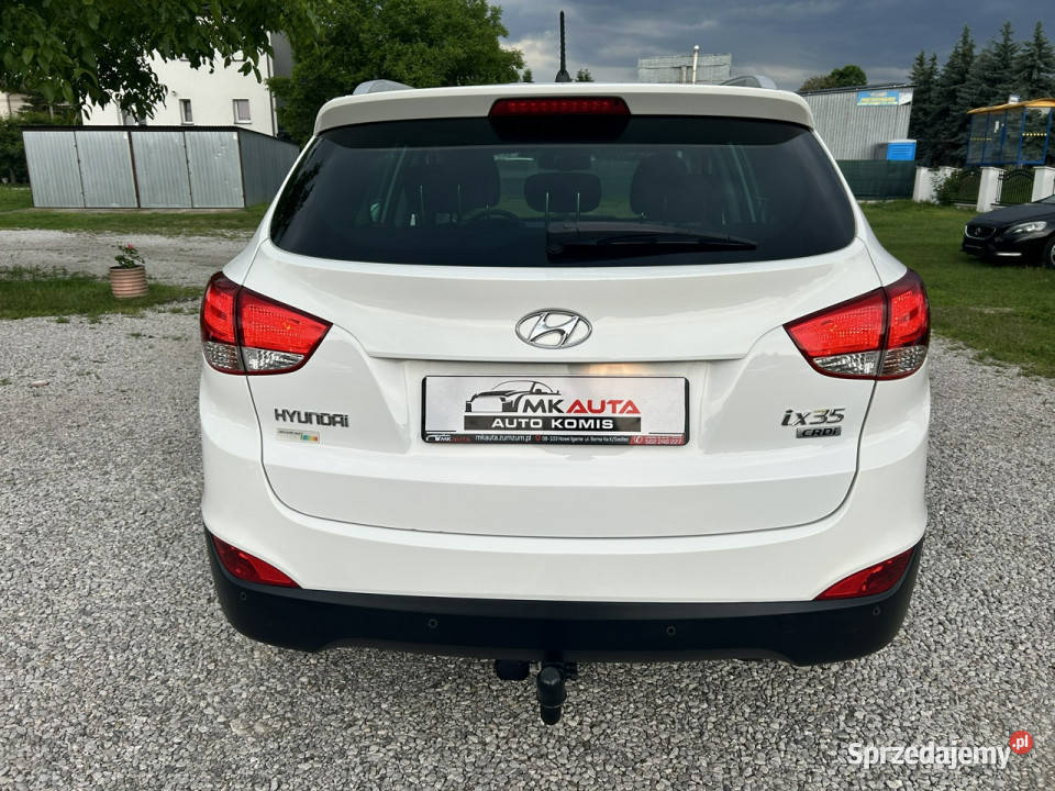 Hyundai ix35 biały Nowe Iganie