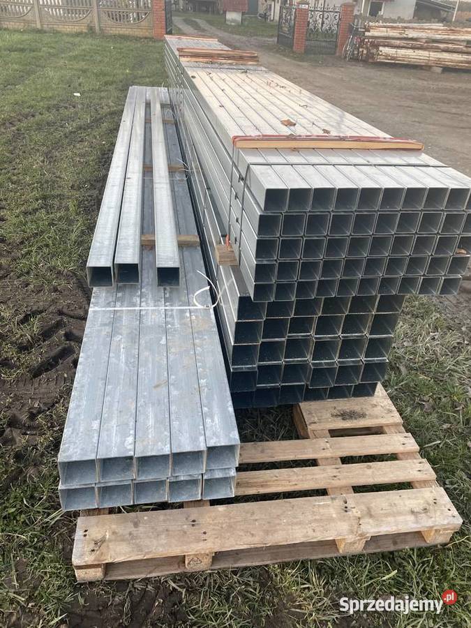 Profile ocynkowane 100x100 60x40 na słupy łaty wielkopolskie Turek
