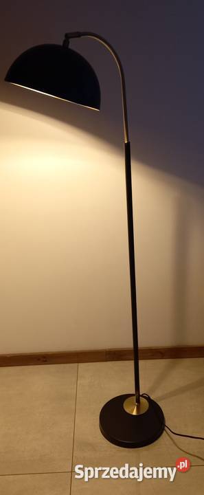 Lampa podłogowa Czarno złota ventage design Wrocław