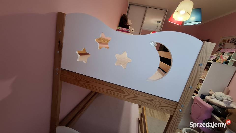 Łóżko piętrowe dwuosoboqe MIKO 160x80 z szufladą Wrocław