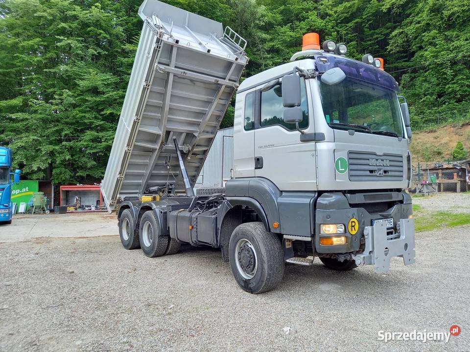 MAN TGA 33440 samochód ciężarowy 6x6 wywrotka Nowy Sącz