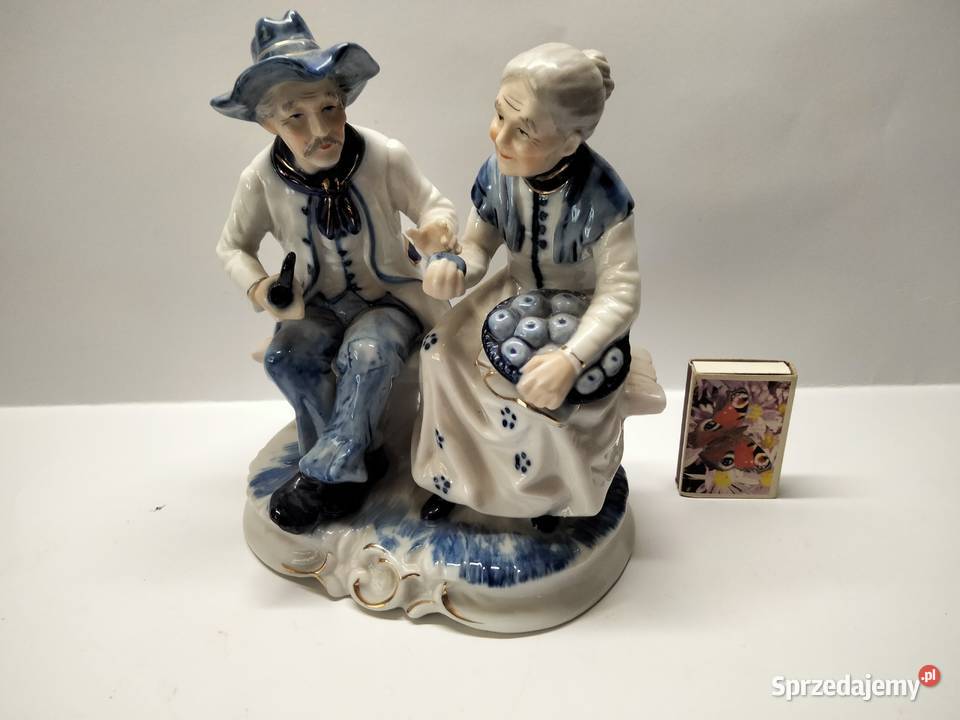 Figura porcelana szkliwiona stan idealny Gniezno