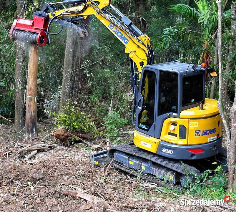 Mini Koparka Gąsienicowa XCMG XE55E Fabrycznie pełny VAT łódzkie Kompina