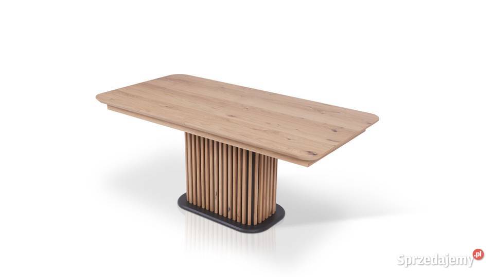 Stół Arcadia dębowy 200 x 90 2 x 40 śląskie Woźniki