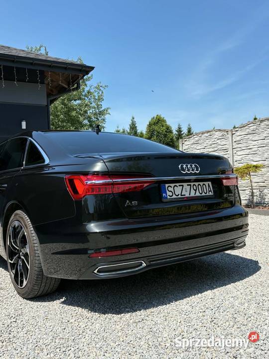 AUDI A6 C8 S line 40 TDI 2021 quattro S tronic serwisowany w ASO Częstochowa