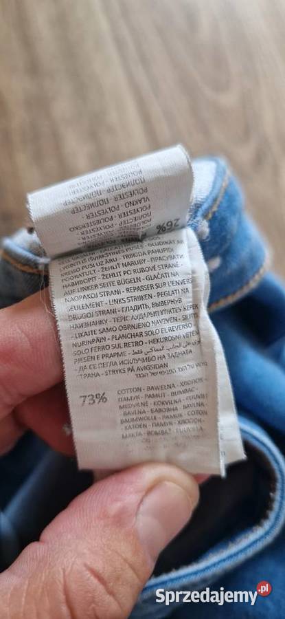 jeansy rurki Sinsay 3840 ML jasnoniebieski Spodnie małopolskie Kraków
