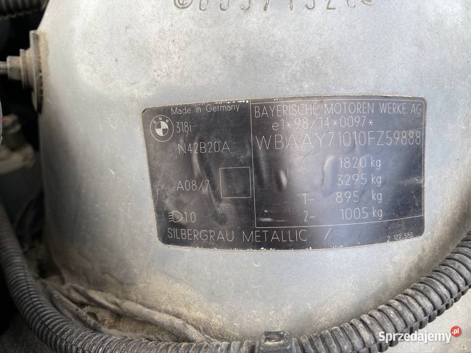 Bmw E46 318i Gaz Stag Skóry czytaj opis Lublin