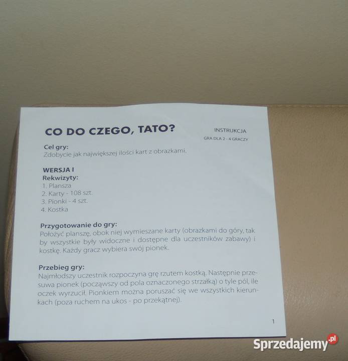 Gra Co do czego tato firmy Alexander Warszawa