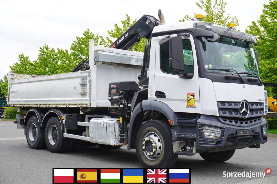 MercedesBenz Arocs 2636 64 100 HIAB XHiduo Kraków