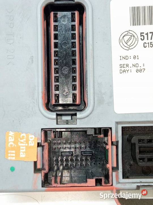 MODUŁ KOMFORTU 51744897 Fiat Doblo I 20002010