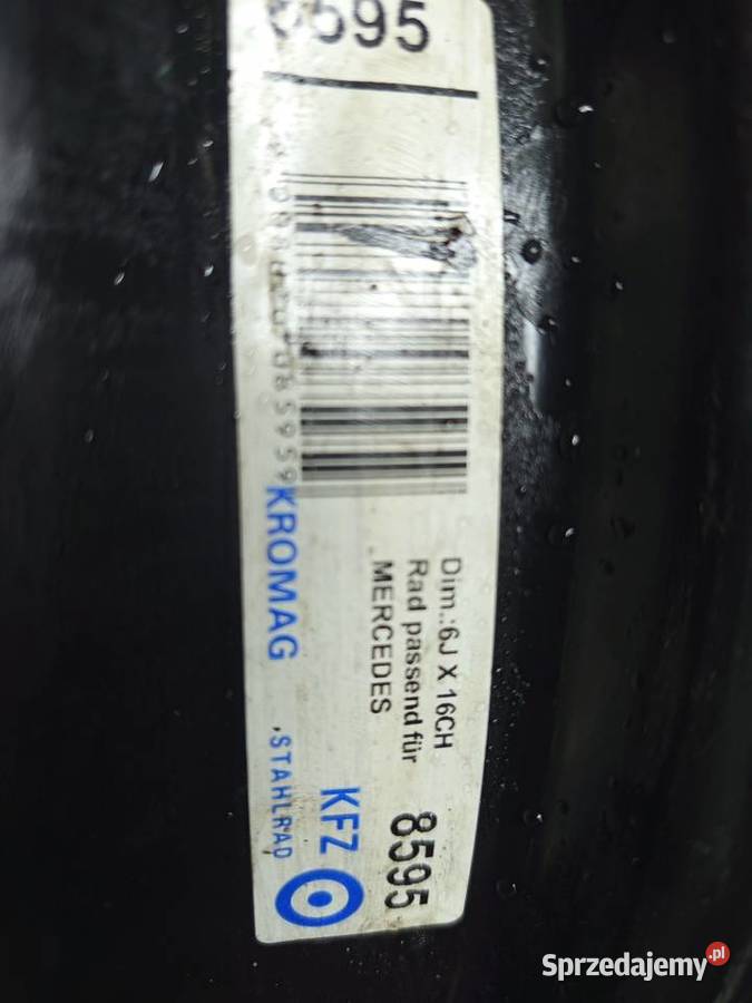 FELGI STALOWE 16 5x112 Mercedesa Plus Tomaszów Lubelski