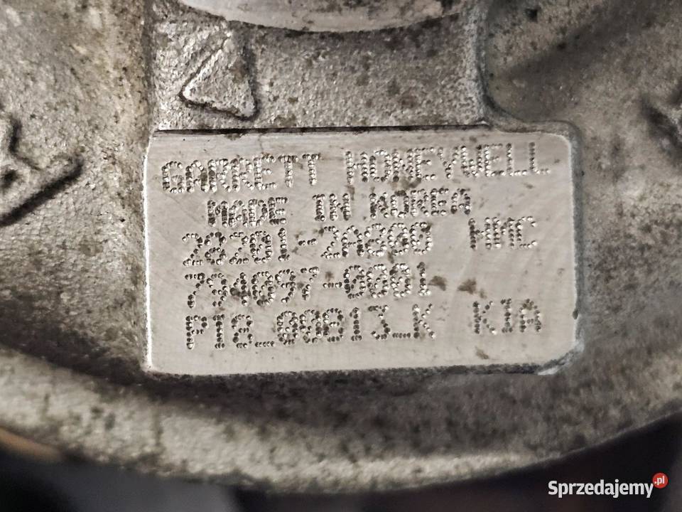 HYUNDAI i40 17 CRDI D4FD 14r turbosprężarka Osłony i zaślepki