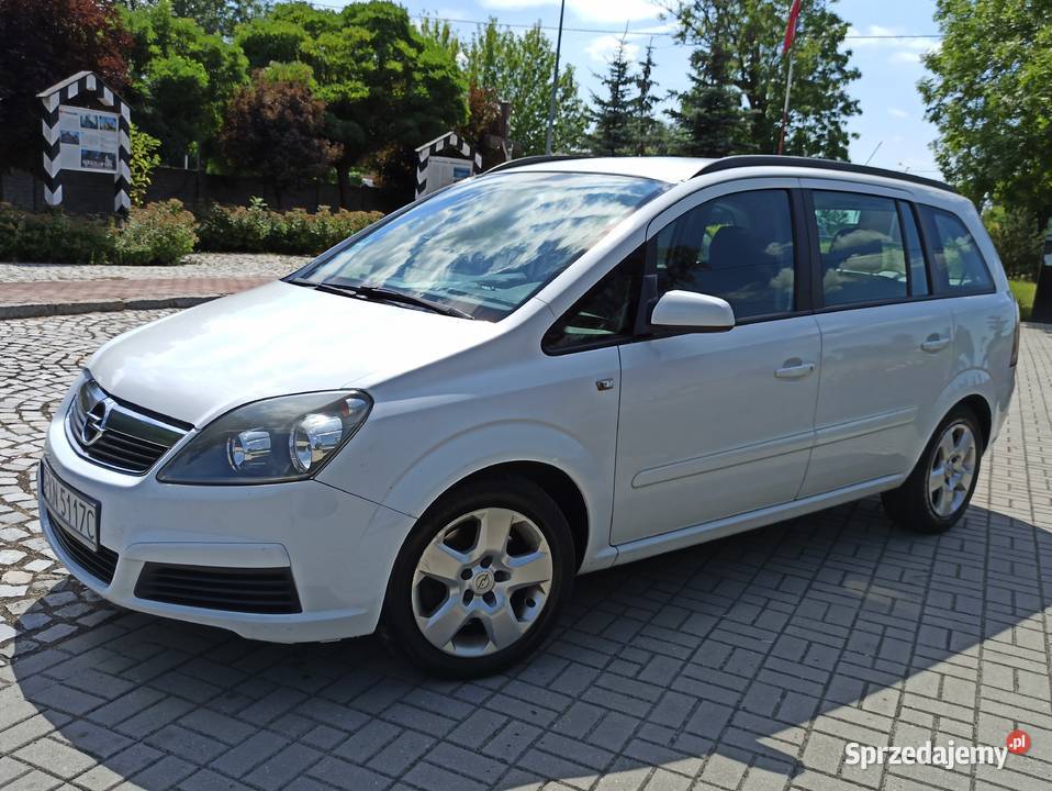 Opel Zafira 19 CDTi 8v klima 7 miejsc manualna Zafira Strzałkowo