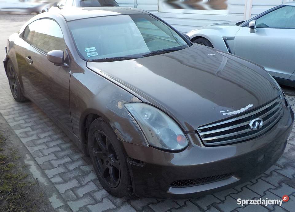 SKRZYNIA BIEGÓW AUTOMAT INFINITI G35 COUPE 2005 wielkopolskie Nowy Tomyśl