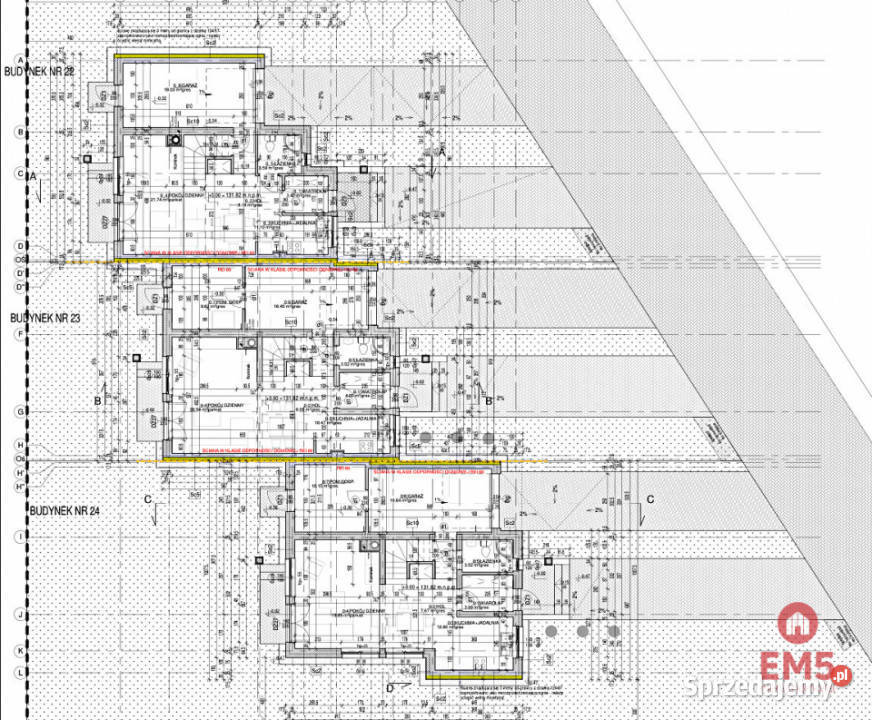sprzedaży domu szeregowego 1304m2 Białystok Rok budowy 2025