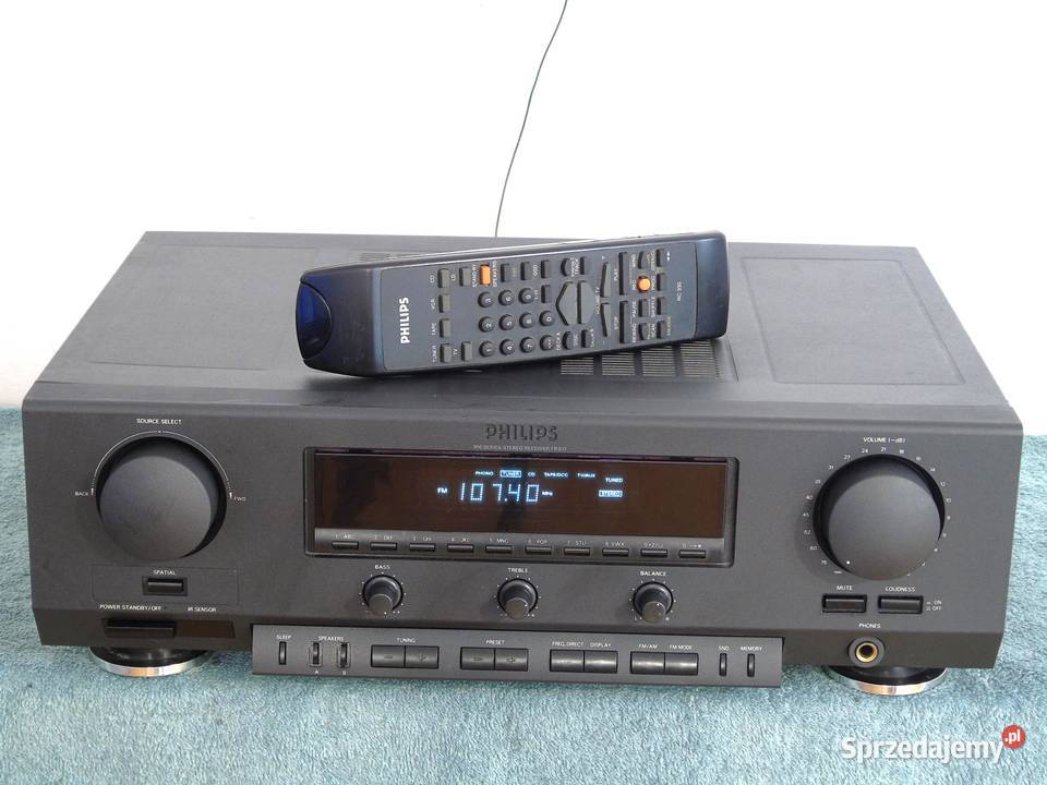 Amplituner Philips FR911 pilot mocny i sprawny Jasło