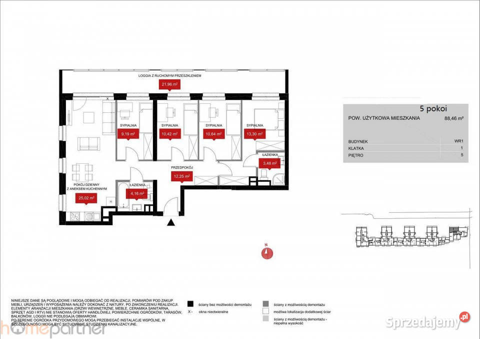Sprzedam mieszkanie Wrocław Kleczkowska 885m2 5