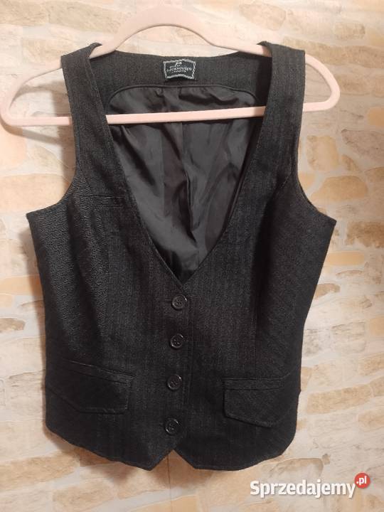 ML Ekskluzywnabiznesowa kamizelka garniturowa z Marynarki i żakiety Moda i Styl Kraków