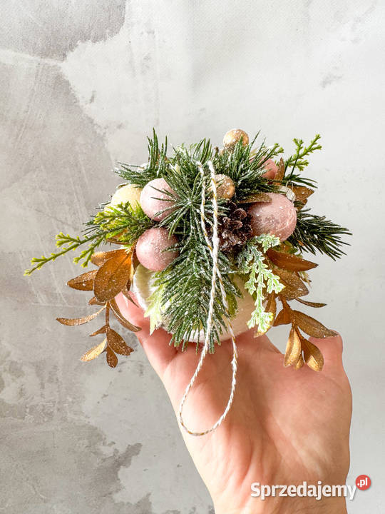 Bombka świąteczna rozmiar M Zielona Góra