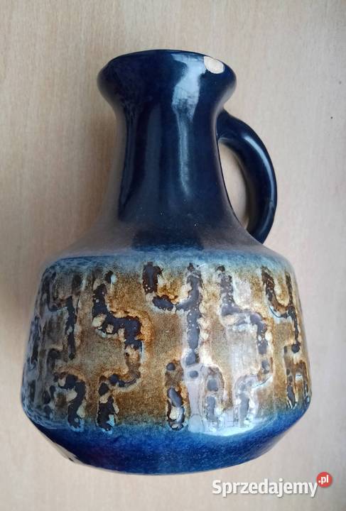 Wazon ceramiczny Vintage lata 60 Nakło nad Notecią