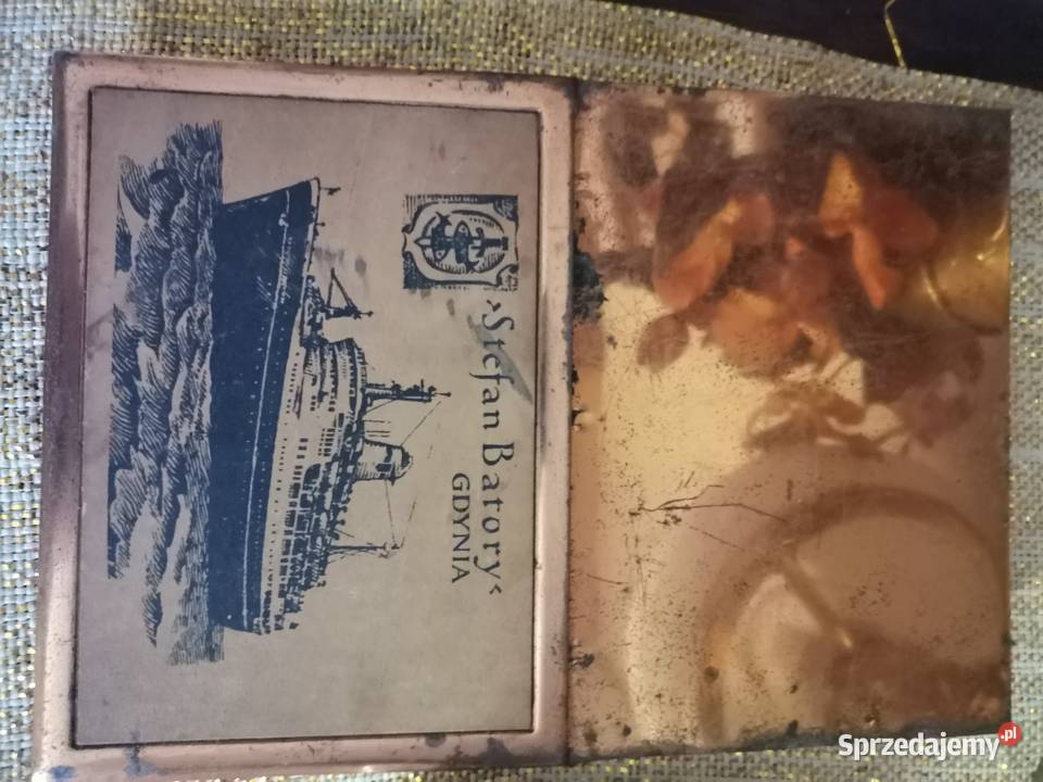 Szkatułka pudełko na karty z lat PRL u małopolskie Kraków
