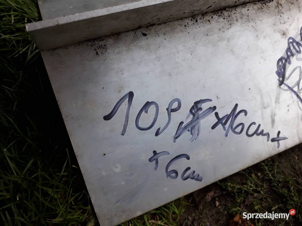 Aluminium kątownik parapet Częstochowa