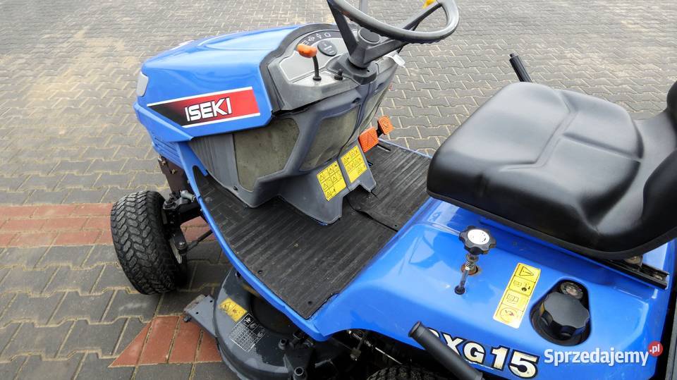 Traktorek kosiarka ISEKI SXG15 Diesel Baras