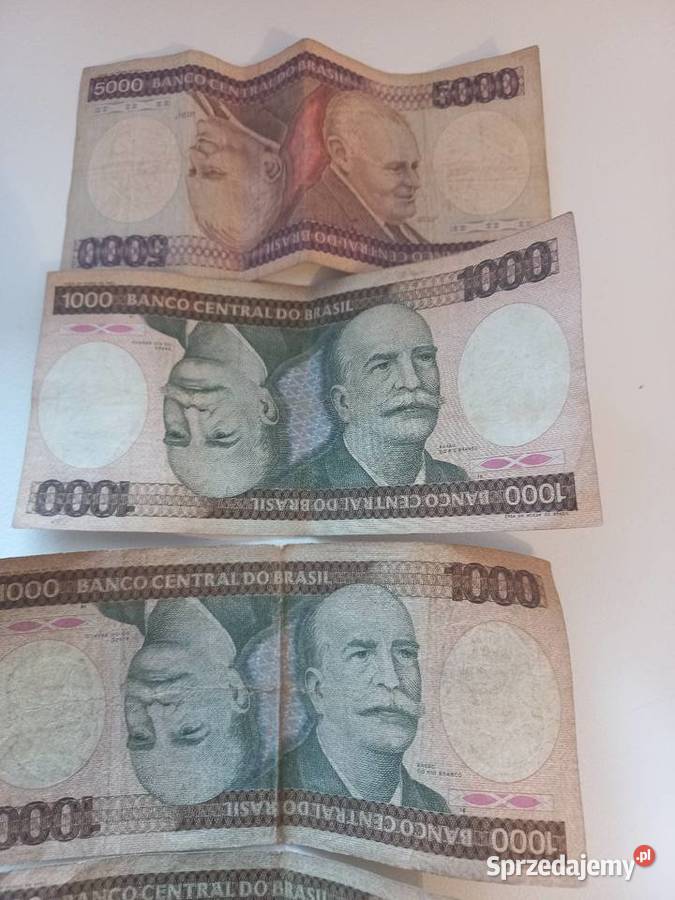 BanknotyBrazylia mazowieckie Warszawa sprzedam