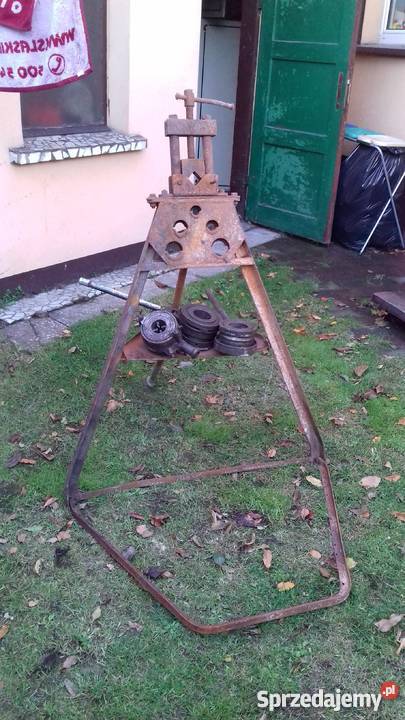 Imadło hydrauliczne do gwintowania rur Bytom