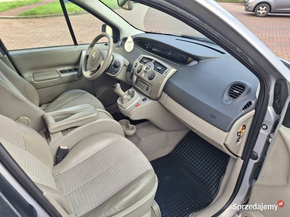 Renault Scenic 16 ben z gazem 7 osobowy 2004 Grand Scenic Łódź