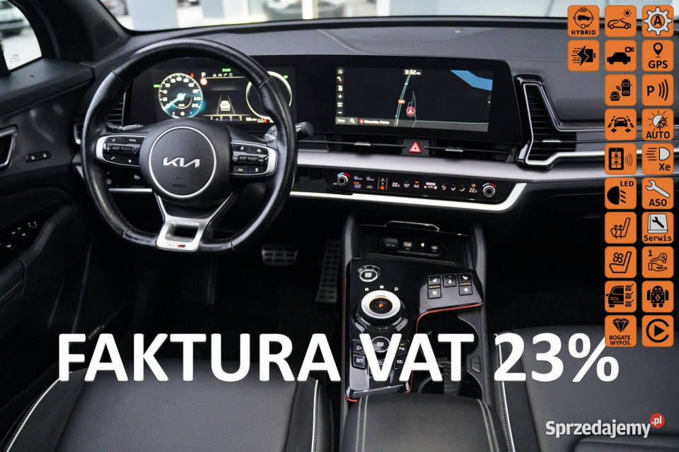 Kia Sportage GT LINE acc blis WENTYLACJA gniazdo USB Motoryzacja Otmuchów