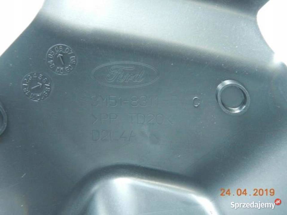 DEFLEKTOR POWIETRZA LEWY FORD FOCUS 0408 Kierownice powietrza Części samochodowe