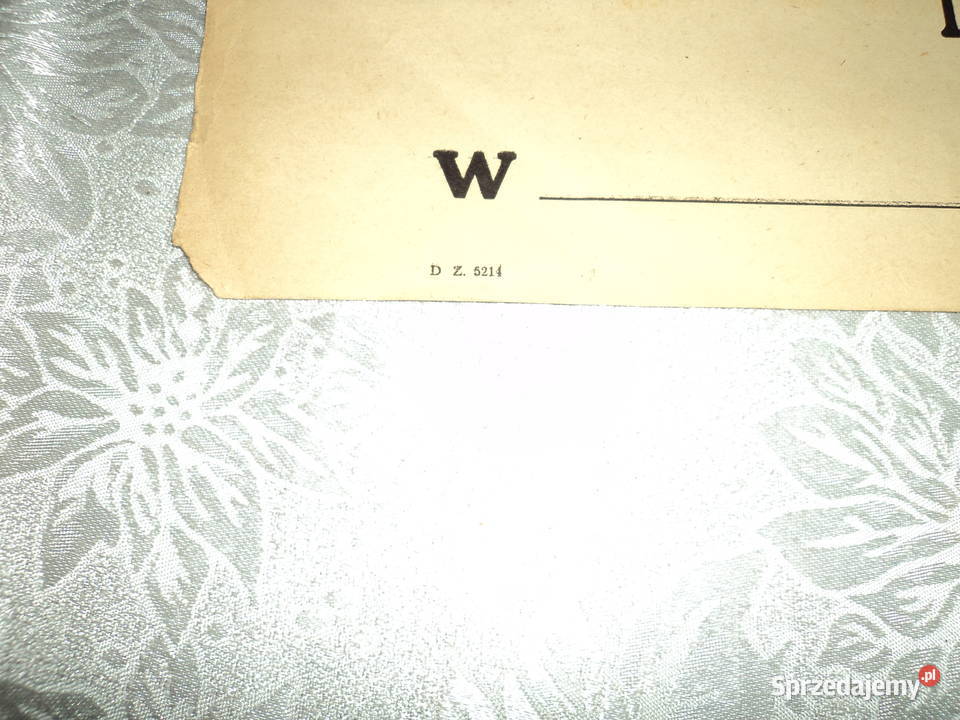 Pierwsze wybory 2 wojnie plakat komisji Pozostałe małopolskie sprzedam